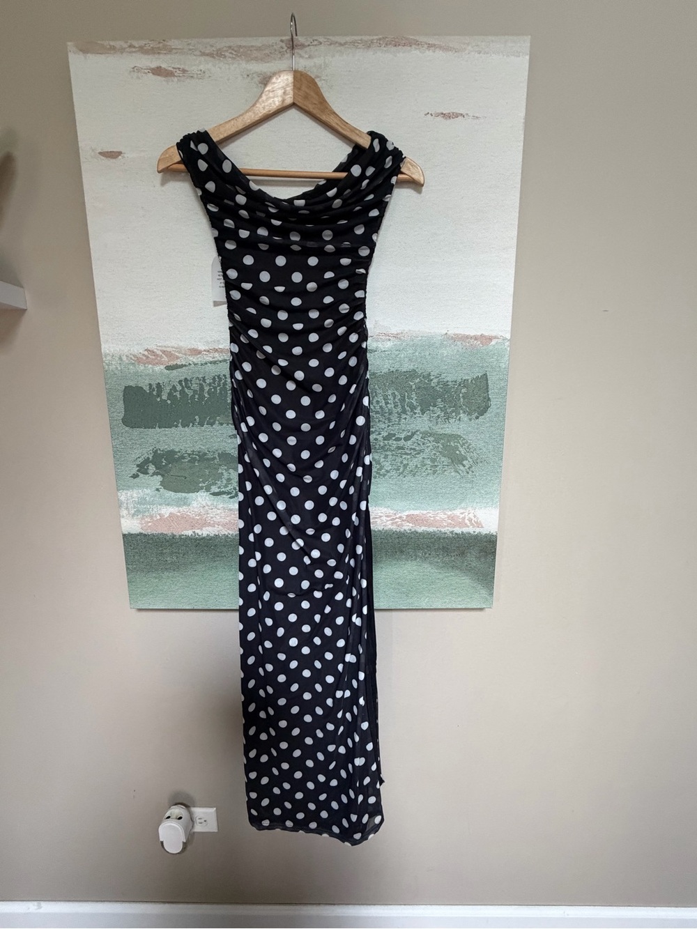 More to Come Revolve black and White Polka Dot Maxi Dress -  Women’s Dress